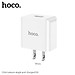 Củ Sạc cho Iphone và Android 1 cổng USB Hoco. C106 sạc nhanh 2.1A-10.5W dòng điện ổn định, an toàn bảo vệ máy - Hàng Chính Hãng