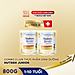 Combo 2 lon thực phẩm dinh dưỡng Nutren Junior Thụy Sĩ hỗ trợ tăng cân tiêu hóa tốt cho trẻ từ 1 đến 10 tuổi 800g/lon -  Tặng Balo và Áo Choàng Tắm Khủng Long