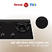Bếp gas âm đầu đốt trong Rinnai RVB-2i(AB) mặt bếp kính và kiềng bếp men - Hàng chính hãng.