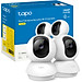 Bộ Combo 2 Camera WiFi TP-Link Tapo C200P2 / C210P2 Quay Quét 360 độ Full HD 2MP/3MP - Hàng Chính Hãng