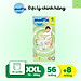 Tã/bỉm quần Molfix Thiên nhiên Ultra XXL (15kg - 25kg) - Gói 56+8 miếng
