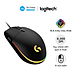 Chuột game có dây Logitech G203 Lightsync - Tùy chỉnh RGB, 6 nút lập trình, nhẹ, 8000 DPI, PC/Mac - Hàng chính hãng