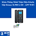 Khóa Thông Minh Nhận Diện Khuôn Mặt Demax SL900 G-SD - APP WIFI. Hàng Chính Hãng