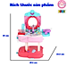 Đồ chơi hướng nghiệp nhập vai BOWA 8255P – Cặp trang điểm bé gái 2in1 gồm 30 chi tiết