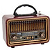 ĐÀI FM NNS NS-8070BT Cổ Điển Retro Đài Phát Thanh Fm Am Sw 3 Băng Tần  Radio Với Usb Sd Tf Máy Nghe Nhạc Mp3 Bằng Gỗ-Hàng Chính Hãng