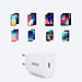 Adapter cóc củ sạc nhanh 20W cổng USB-C chuẩn PD & QC 3.0 hiệu Choetech Q5004 tích hợp chip điều chỉnh dòng điện thông minh chống quá nhiệt - Hàng nhập khẩu