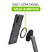 Đế sạc mophie Snap+ Stand & Pad, sạc nhanh không dây 15w, sạc cùng lúc 2 thiết bị, hỗ trợ sạc đa nền tản - Hàng chính hãng bảo hành 2 năm 1 đổi 1