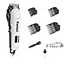 Tông Đơ Cắt Tóc Cao Cấp KEMEI 809C Loại Có Dây, Công Suất 12W, Máy Hớt Tóc Gia Đình Salon Chuyên Nghiệp, Lưỡi Cắt Titatium, Động Cơ Hạn Chế Tiếng Ồn - HÀNG CHÍNH HÃNG