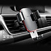 Bộ đế giữ điện thoại khóa tự động dùng cho xe hơi Baseus Metal Age Gravity Car Mount - hàng chính hãng