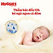 Tã/bỉm dán sơ sinh Huggies Skin Perfect NB 70+6 miếng với 2 vùng thấm giảm kích ứng da