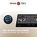 Bếp gas âm Rinnai RVB-2BG(L)N mặt bếp kính và kiềng bếp men - Hàng chính hãng.