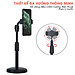 Giá Đỡ Điện Thoại Để Bàn Kẹp Điện Thoại Livestream Kẹp Chắc Chắn Ổn Định Xoay 360 Độ Dùng Để Xem Phim, Ghi Hình Đa Năng- Chính Hãng MINIIN