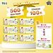 Combo 6 Khăn Ướt Unifresh Vitamin E 80M (80 Miếng)