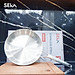 Chảo Inox SEKA Cạn Lòng SK6030 - 5 Lớp Nguyên Khối Chống Dính Size 26cm, 22cm, 16cm Dùng Cho Mọi Loại Bếp - Hàng Chính Hãng