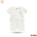 Đồ sơ sinh bé trai Babiboo bộ quần áo ngắn tay chất viscose mềm mịn mát BTK15