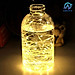 Đèn led dây fairy light đom đóm 3 chế độ nháy, có sẵn pin 1m - phụ kiện trang trí