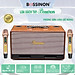 LOA BOSSINON N2283K (THÙNG SƠN PU BÓNG) _Kích thước: 535 (W) x 295 (D) x 300 (H)mm _Nặng 14kg _Công suất: 500Watts- HÀNG CHÍNH HÃNG