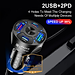 Tẩu Sạc Nhanh Cắm Ô Tô, Xe hơi, 2 Cổng Usb C - PD20W + 2 USB Quick Change 3.0-3.1A Có Đèn Led Hỗ Trợ Ban Đêm - Hàng Nhập Khẩu