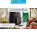 Nồi chiên không dầu Philips HD9280/90 6.2 lít - Hàng Chính Hãng