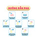 Combo 2 lon và 1 Hộp sữa Morinaga số 1 (Hagukumi) cho trẻ từ 0 - 6 tháng