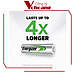 Pin Sạc AA 2000mAh NH15 Power Plus RP2 Energizer NH15 RP2 (Mẫu mới)