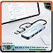 Hub USB 3.0 FIRO Và Hub Type C FIRO - Bộ Chia Cổng USB FIRO - HUB Chuyển Đổi Dành Cho Laptop, PC - Hỗ Trợ Sạc Pin, Kết Nối Đa Năng Ổ Cứng , Bàn Phím, Chuột, Máy In, Thiết Bị Ổ Chia USB - FIRO Type C Adapter 4in1 - Hàng Chính Hãng