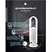 Máy Lọc Không Khí Bù Ẩm ULTTY SKJ-CR022 Dạng Quạt, Diệt Khuẩn Bằng Tia UV, Chế Độ Làm Mát 9 Cấp, Bộ Lọc HEPA H13 Loại Bỏ 99,97% Bụi Mịn, Vi Khuẩn, Virut, Bù Ẩm 3 Cấp - Hàng Chính Hãng