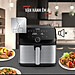Nồi chiên không dầu điện tử Tefal EY855D68 EasyFry Mega Hàng chính hãng