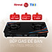 Bếp gas dương Rinnai RV-715Slim(GL-SC) mặt bếp kính và kiềng bếp men - Hàng chính hãng.