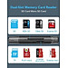 Đầu đọc thẻ nhớ Lexar RW310 Dual-Slot SD / MicroSD USB 3.2 Type-C và Type-A, tốc độ đọc 170Mb/s - Hàng chính hãng BH 12 tháng