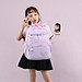 Balo học sinh cấp 1 vải cao cấp chống nước màu pastel dễ thương đi học tiểu học cho bé trai gái 2263