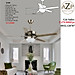 AZP - ĐÈN QUẠT TRẦN / ĐÈN TRANG TRÍ / ĐÈN PHÒNG KHÁCH / PHÒNG NGỦ AZP-QT48011 phong cách đương đại, hàng nhập khẩu AZP