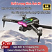 Flycam Mini F199 Pro Max Cảm Biến Tránh Vật Cản, Máy Bay Flycam 4k Camera Chống Rung 2 Trục, Bay Xa 1000m Động Cơ Không Chổi Than Siêu Bền Bỉ - Hàng Chính Hãng