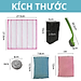 Set 8 Món Rửa Bát, Bùi Nhùi, Mút Rửa Chén, Đĩa Tạo Bọt, Cước Chà Xoong Nồi Có Tay Cầm Chà Bồn Rửa