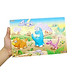 Bộ Xếp Hình Khổ A4 Puzzle Minh Châu 35-04 - Thế Giới Khủng Long (35 Mảnh Ghép)