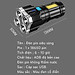 Đèn Pin Cầm Tay Siêu Sáng Chiếu Xa 4 Chế Độ Sáng, Chống Thấm Nước, Đèn Pin Mini Có 4 COB LED Tiện Dụng- HÀNG CHÍNH HÃNG