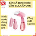 Bàn Ủi Hơi Nước Cầm Tay, Bàn Là Hơi Nước, Gấp Gọn, Tiện Lợi Dễ Mang Theo Khi Đi Du Lịch - Hàng Chính Hãng