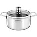 Bộ nồi Inox dập nguyên khối Elmich Trimax Classic EL-2110OL Size 18, 20, 24, chảo 26cm