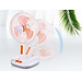 Quạt tích điện ông tây 2 trong 1, có đèn, 2 chế độ gió, kiêm sạc dự phòng gấp gọn - Hàng Chính hãng MINIIN (Giao màu ngẫu nhiên)