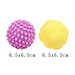 Đồ Chơi Giáo Dục Sớm HUANGER HE0207 Textured Balls - 6 Bóng Gai Cho Bé Từ 6 Tháng Tuổi