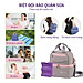 Combo Balo Bảo Quản Sữa Mẹ Mama’s Choice, Trọn Bộ Giữ Nhiệt Bình Sữa Đa Năng, Đựng Đồ Cho Mẹ Bé, Giữ Lạnh Lên Tới 14 Giờ