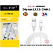 Dây sạc 3A LI-TOP LX33 chân L (Túi), dòng điện 5V- 3A, Kim Ánh cho dùng thử 30 ngày,  hàng chính hãng