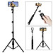 Tripod/ Gậy chụp ảnh Yunteng 1388/1388L gắn được điên thoại, máy ảnh kèm remote từ xa - Hàng chính hãng