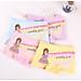 Bộ 4 quần chip đùi cho bé gái, vải cotton, 4 quần hình ảnh bé gái, công chúa khác nhau.