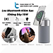 Loa Bluetooth WIWU Leju Wi-W022 Kiêm Sạc Không Dây 15W Cho IPHONE/ AIRPODS/ Đèn Ngủ Cảm Ứng/ Âm Thanh Chuẩn - Hàng Chính Hãng