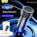 Củ sạc xe hơi Li-Top QC22 công suất 100W sạc siêu nhanh phù hợp các loại ô tô, có QR check hàng chính hãng