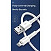 Cáp sạc nhanh siêu bền Baseus Mini White dùng cho Smartphone/ Tablet -Hàng Chính Hãng