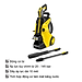 Máy phun rửa áp lực cao Karcher K 5 Power Control