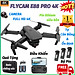 Máy bay điều khiển từ xa, Flycam điều khiển giá rẻ E88 Pro 2 Camera quay video và chụp ảnh 4k, Giữ vị trí tốt, nhào lộn 360 độ - Hàng chính hãng