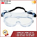Kính bảo hộ mắt chuyên dụng chống hóa chất, bụi và chống tia UV 3M 3M-334